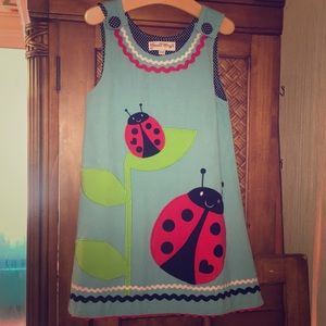Free Shipping NWT UK Ladybug Dress